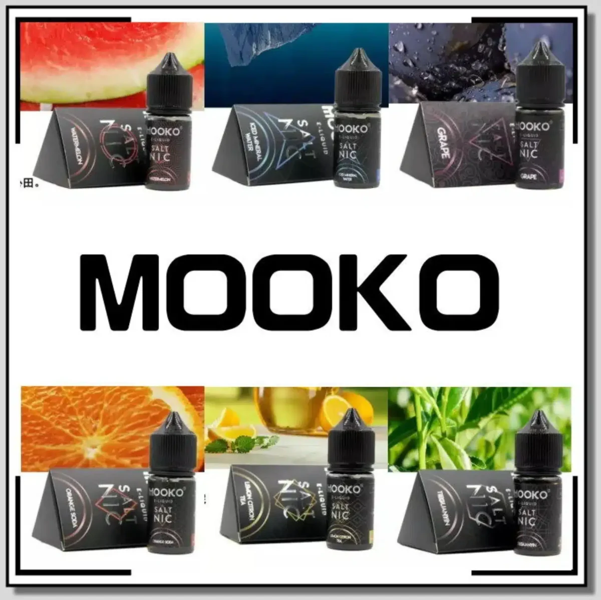 MOOKO煙油/ 30ml 電子煙煙油 – 小煙機專用 | 40mg 高濃度尼古丁