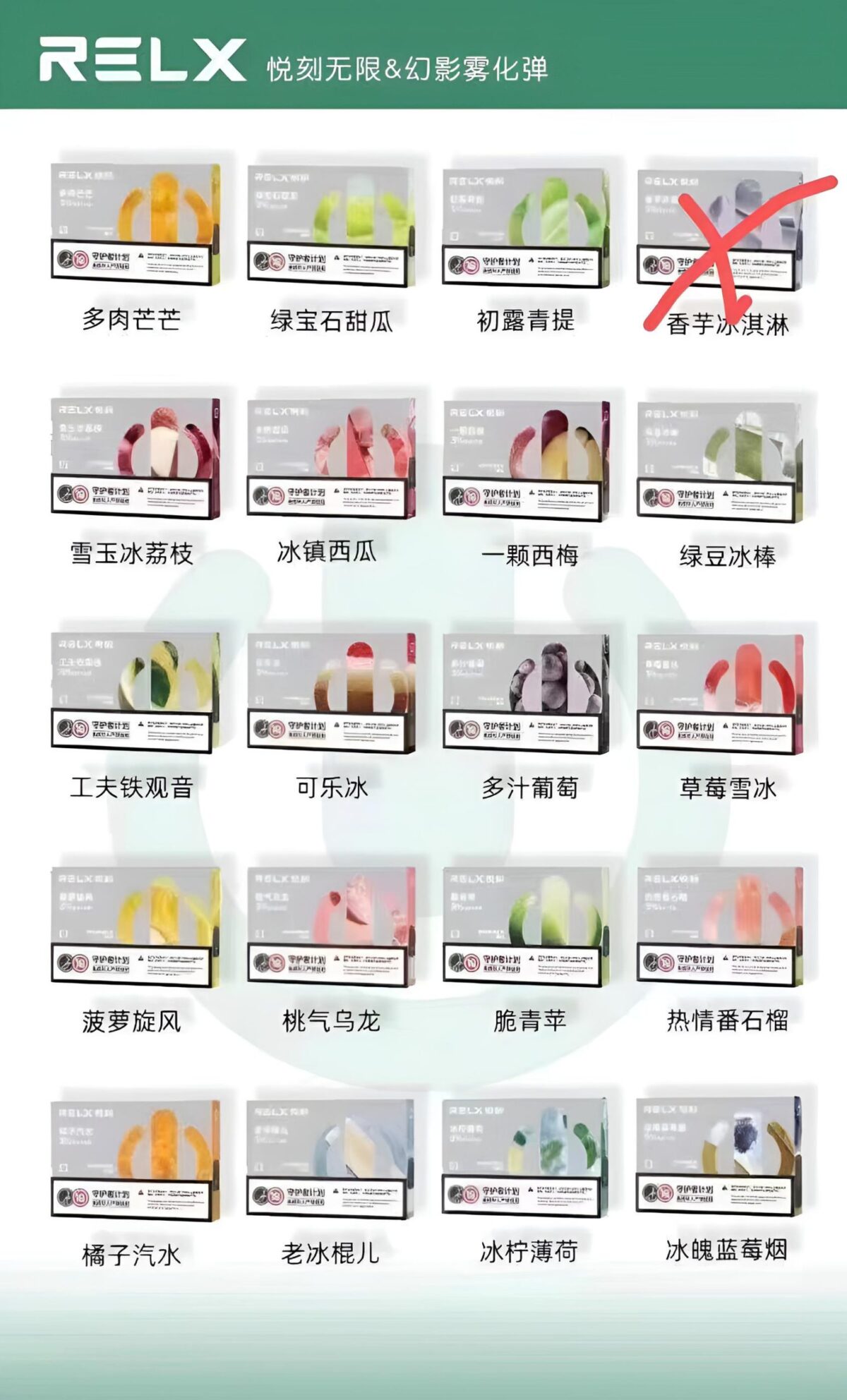 悅刻幻影五代煙彈/RELX五代霧化彈/711到付